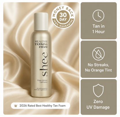 Healthy Tanning Foam - Beautiful Tan Without UV Damage